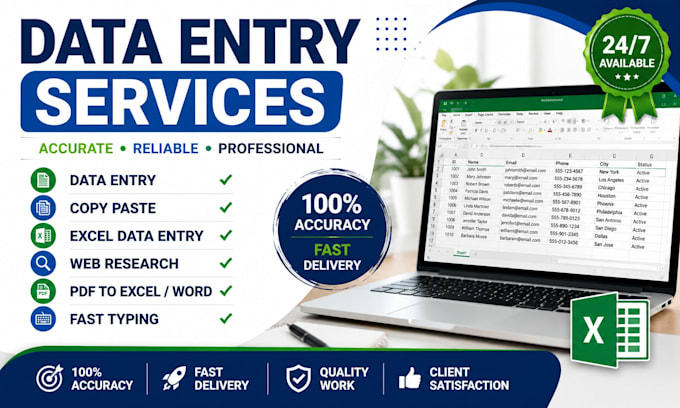 do data entry, web research, and copy paste in low price