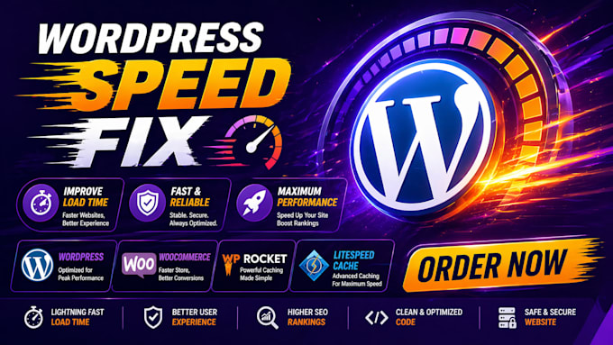 fix the slow wordpress website and improve performance