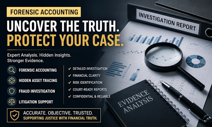 do forensic accounting hidden asset tracing fraud investigation
