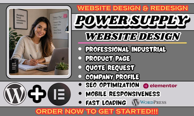 power supply website, electrical company website, energy website design
