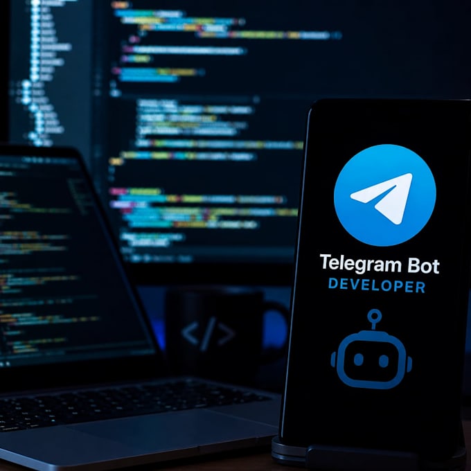 develop a custom telegram bot with API and database