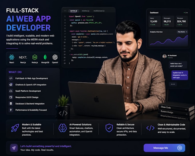 build ai powered web apps using next js and modern tech