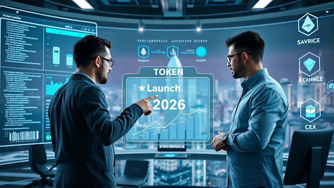 create crypto token on bep20, erc20, solana token, create smart contract