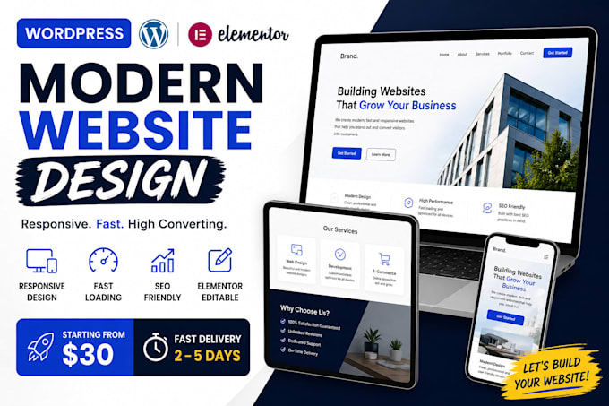 build a professional website