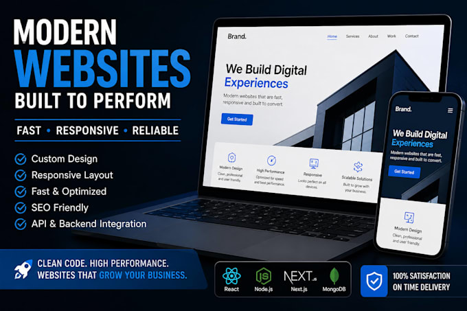 build and host a website for you