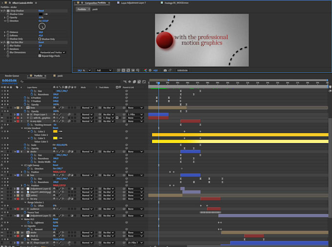 professional smooth motion graphics and ad designs