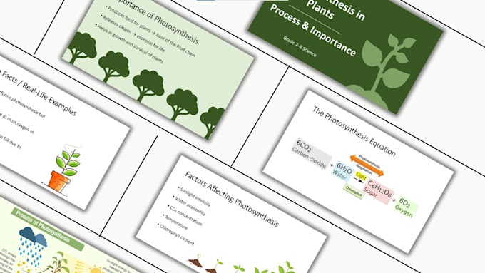 create presentation slides with detailed speaker notes