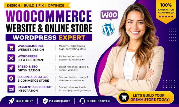 do woocommerce website ecommerce online store wordpress website wordpress fix