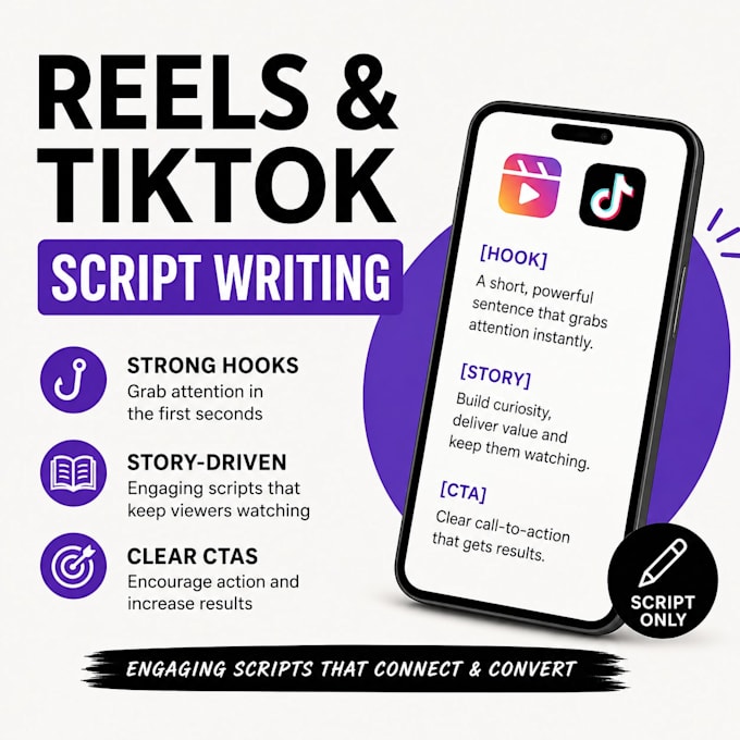 create high converting reels and tiktok content