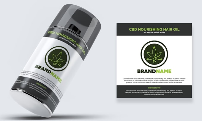 design professional product labels and premium 3d packaging mockups