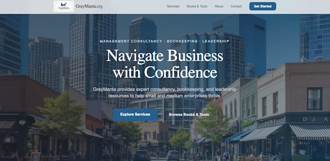 develop your dashboard or website