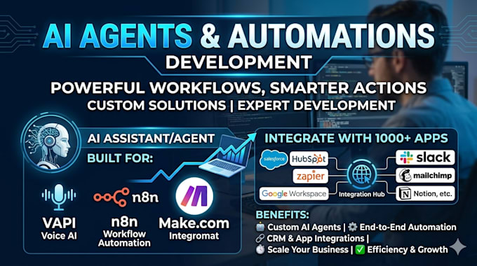 develop ai agents and ai automations