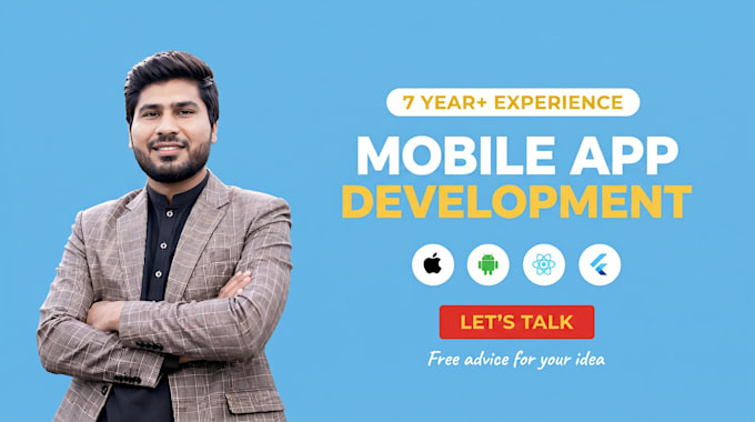 mobile app development android app ios flutter react native fintech app creation