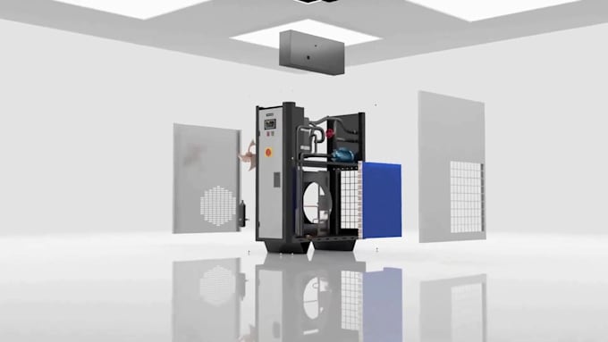 animate mechanical assemblies and industrial processes in 3d