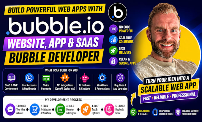 do bubble io website, build bubble app, bubble developer, bubble saas, bubble io