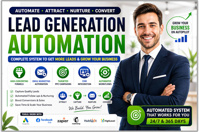 build automated lead generation system for your business