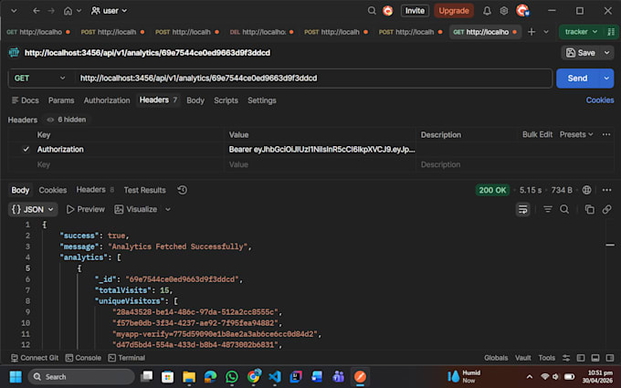 build rest apis using node and express