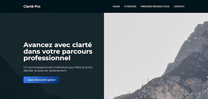 build a modern responsive landing page