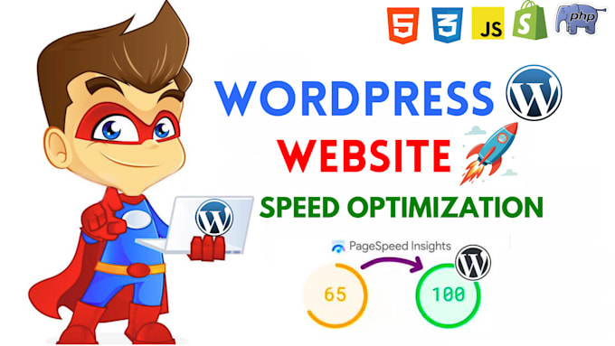 do wordpress speed optimization and performance increase website pagespeed