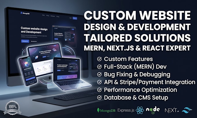 customize your website design, fix bugs, and add features