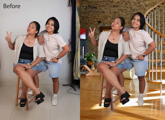 remove or change background professionally and cleanly