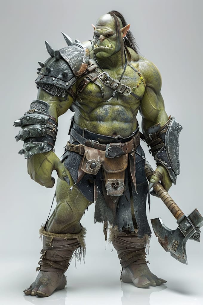 draw dnd character design and illustration