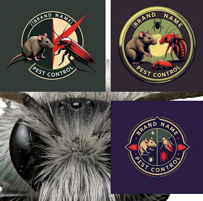 do professional pest control logo for your company