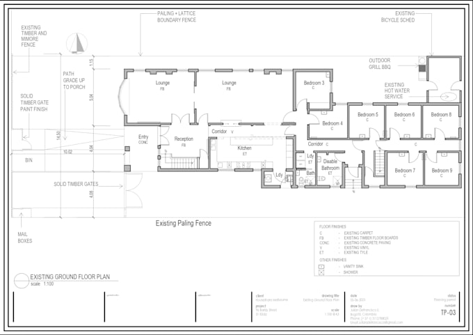 convert your cad or PDF plans into clean architectural documentation