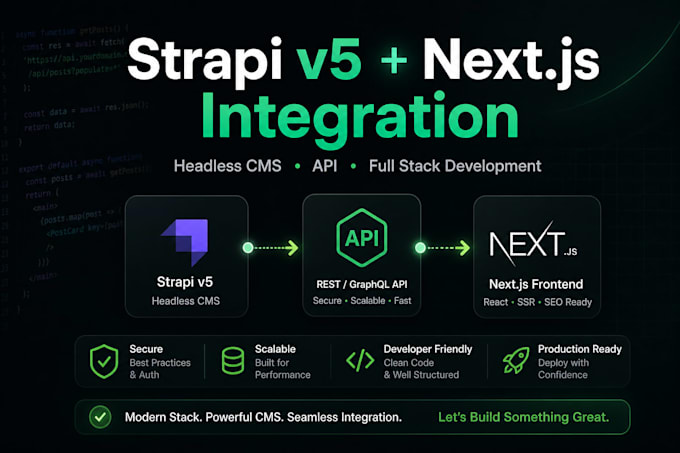 integrate strapi cms with next js for your website