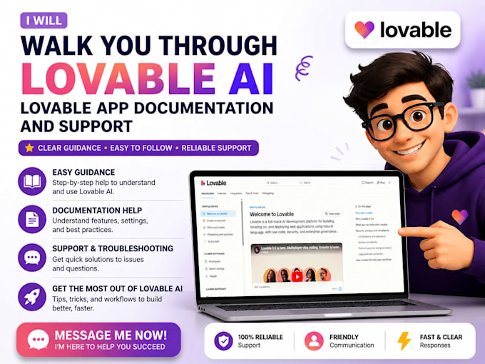 walk you through lovable ai lovable app documentation and support