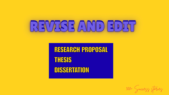 edit revise your thesis and dissertation in 1 day