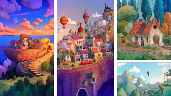 draw cartoon illustrations for you