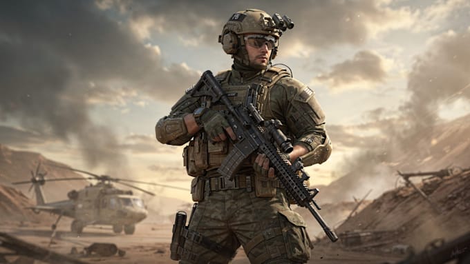 do military character design