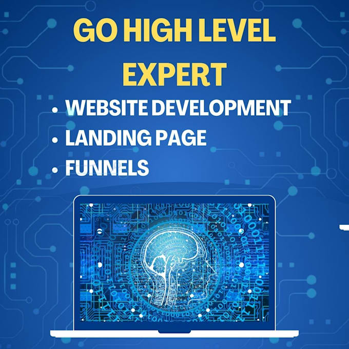 build gohighlevel website, funnel, landing page