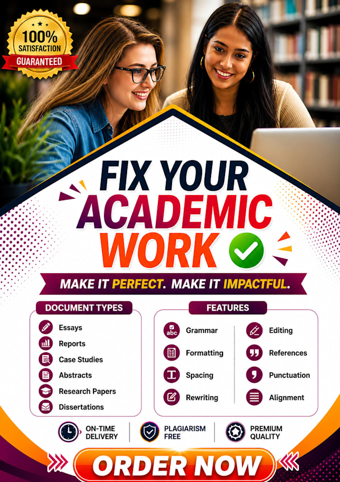 proofread, edit, and format your academic reports professionally