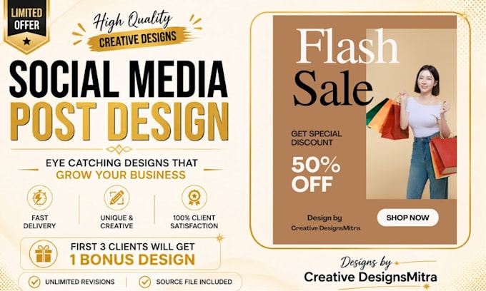 Design eye catching social media posts and ads designs post by Designs ...