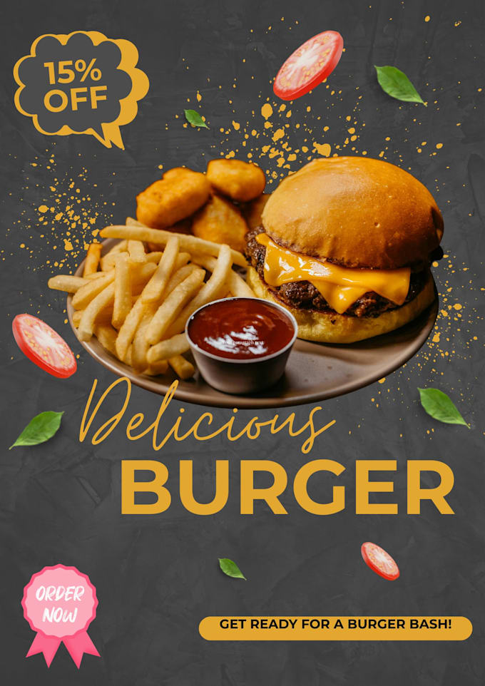 design professional posters using a canva