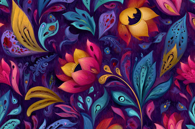 design unique seamless pattern for textile fabric prints