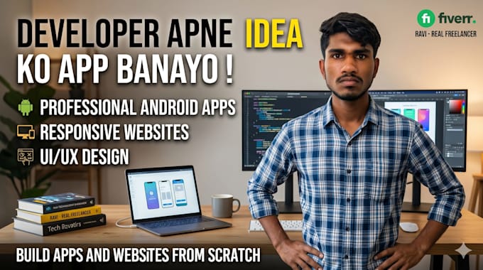 build professional android apps and responsive web applications
