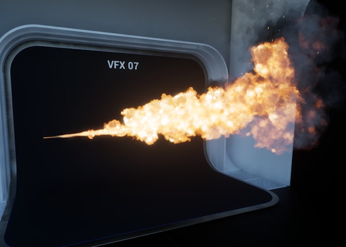 create unreal niagara vfx