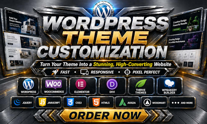 customize wordpress theme, landing page, pixel perfect design, SEO friendly