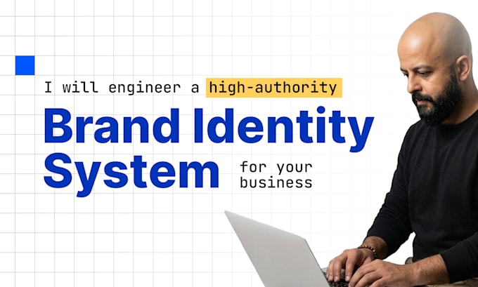 design a high authority brand identity system