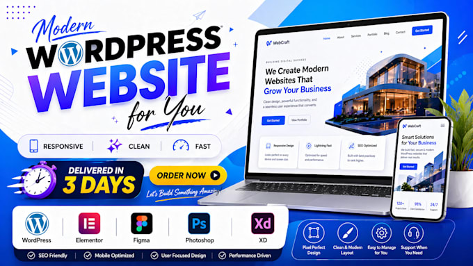 Create a fully responsive wordpress website design by Infyntraworks ...