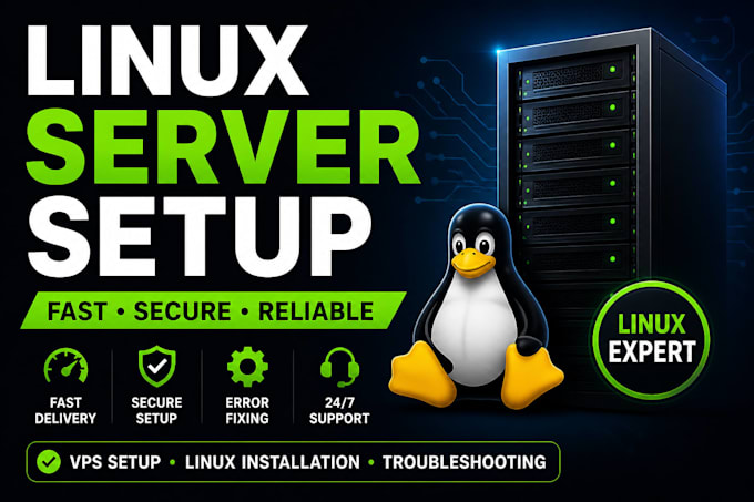 setup, fix and troubleshoot linux server issues