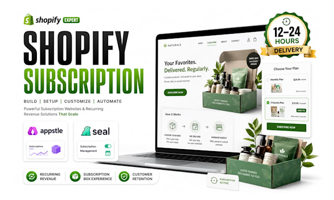 setup shopify subscription website subscription box appstle seal shopify expert