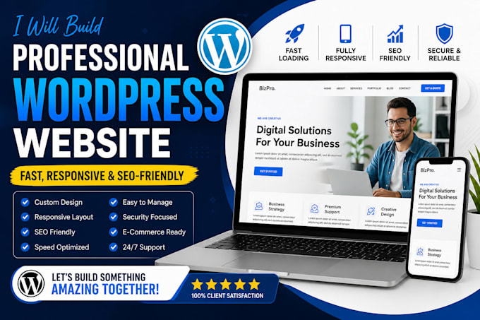 build a professional wordpress website