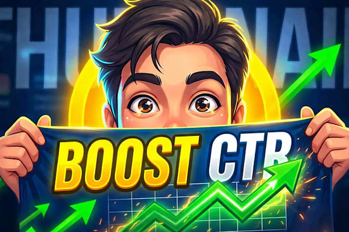 Design clickbait youtube thumbnails for more views by Swach_creations ...