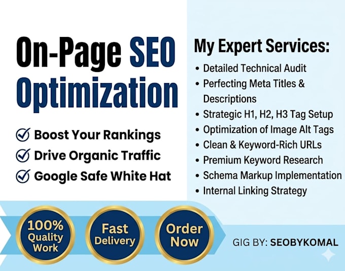 improve your website with on page SEO
