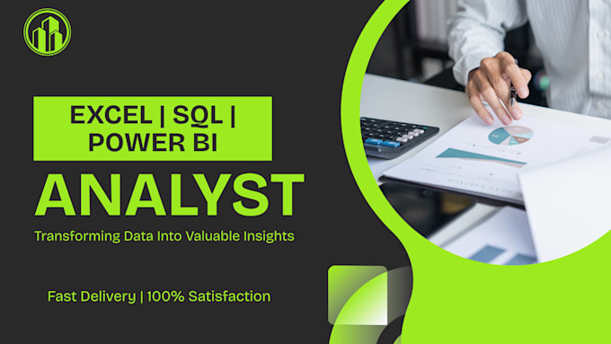 clean and analyze your data using  excel sql and power bi