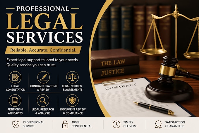 provide professional legal services